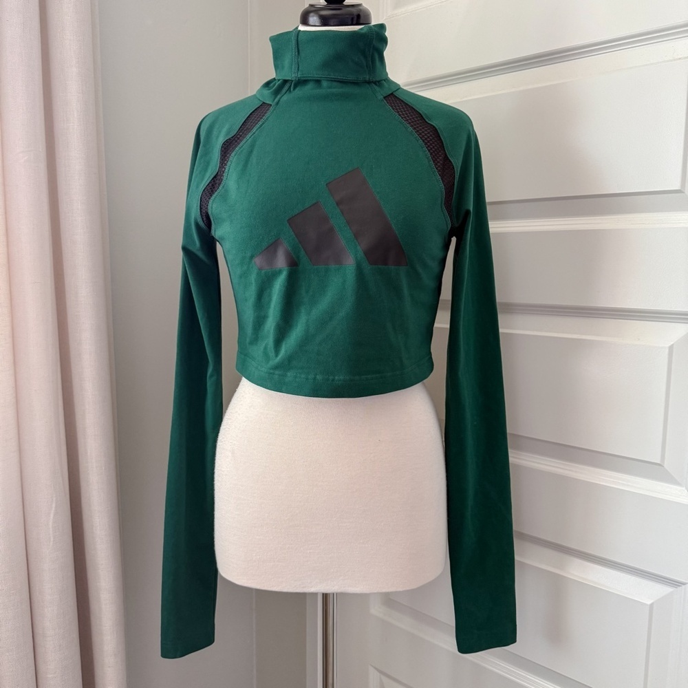Adidas Sportswear Long Sleeve Top : Medium - Picture 3 of 9